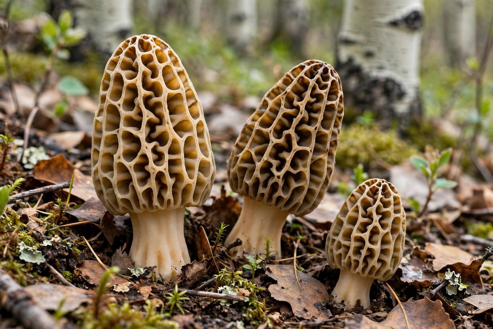 Morel mushrooms